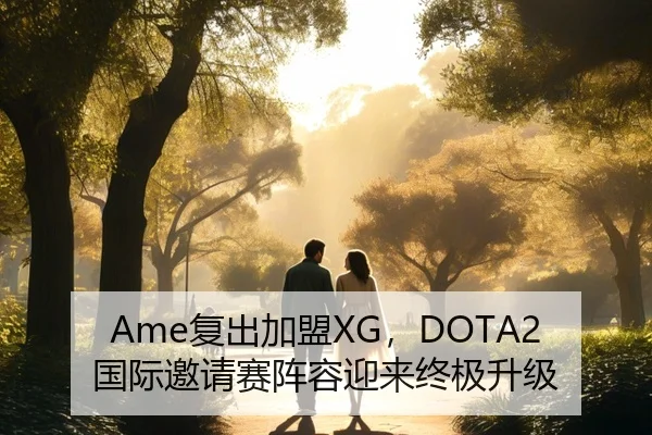 Ame复出加盟XG，DOTA2国际邀请赛阵容迎来终极升级